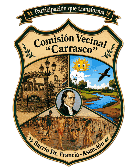 Escudo oficial de la Comisión Vecinal Carrasco